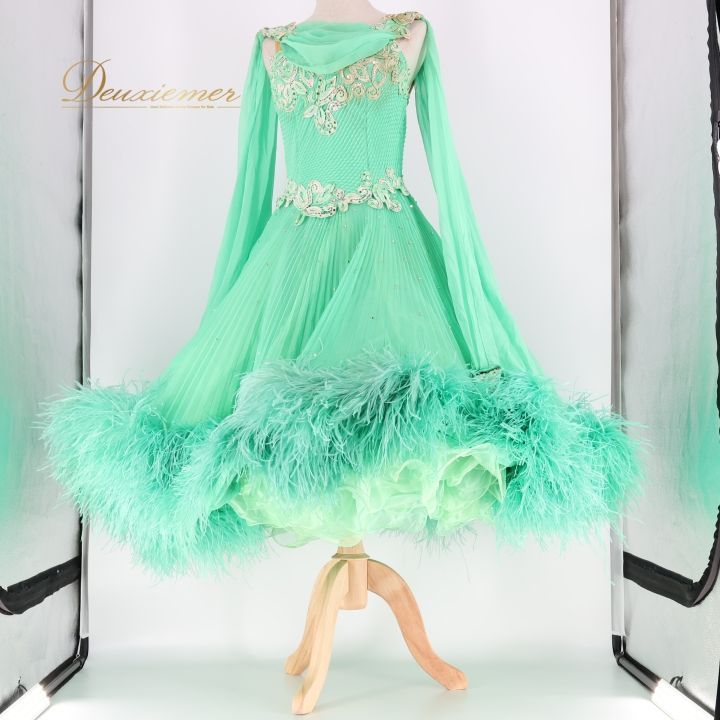 社交ダンス 衣装 スタンダードドレス ワンピース ドレス スタンダード