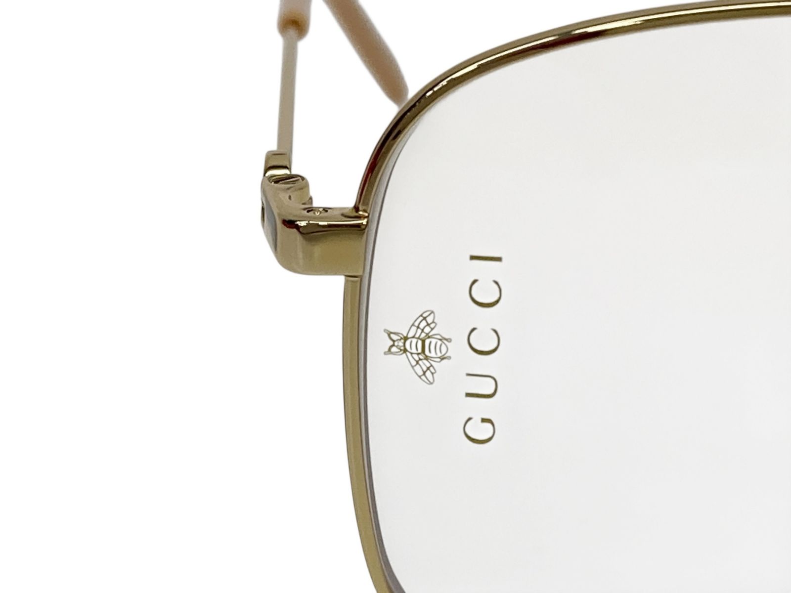 GUCCI (グッチ) 日本製 アイウェア メガネ 伊達メガネ Cat.0 GG0396S