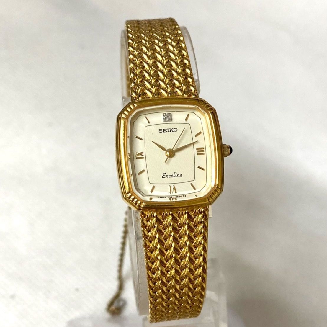 美品 SEIKO セイコー Exceline エクセリーヌ 7321-6600 腕時計