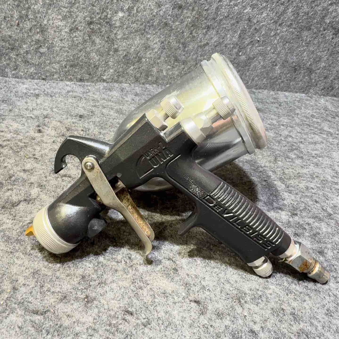 【エア漏れのみチェック済】デビルビス(DEVILBISS) スプレーガン LUNA Mark-II【桶川店】 塗装 【エア漏れのみチェック済】デビルビス(DEVILBISS) スプレーガン