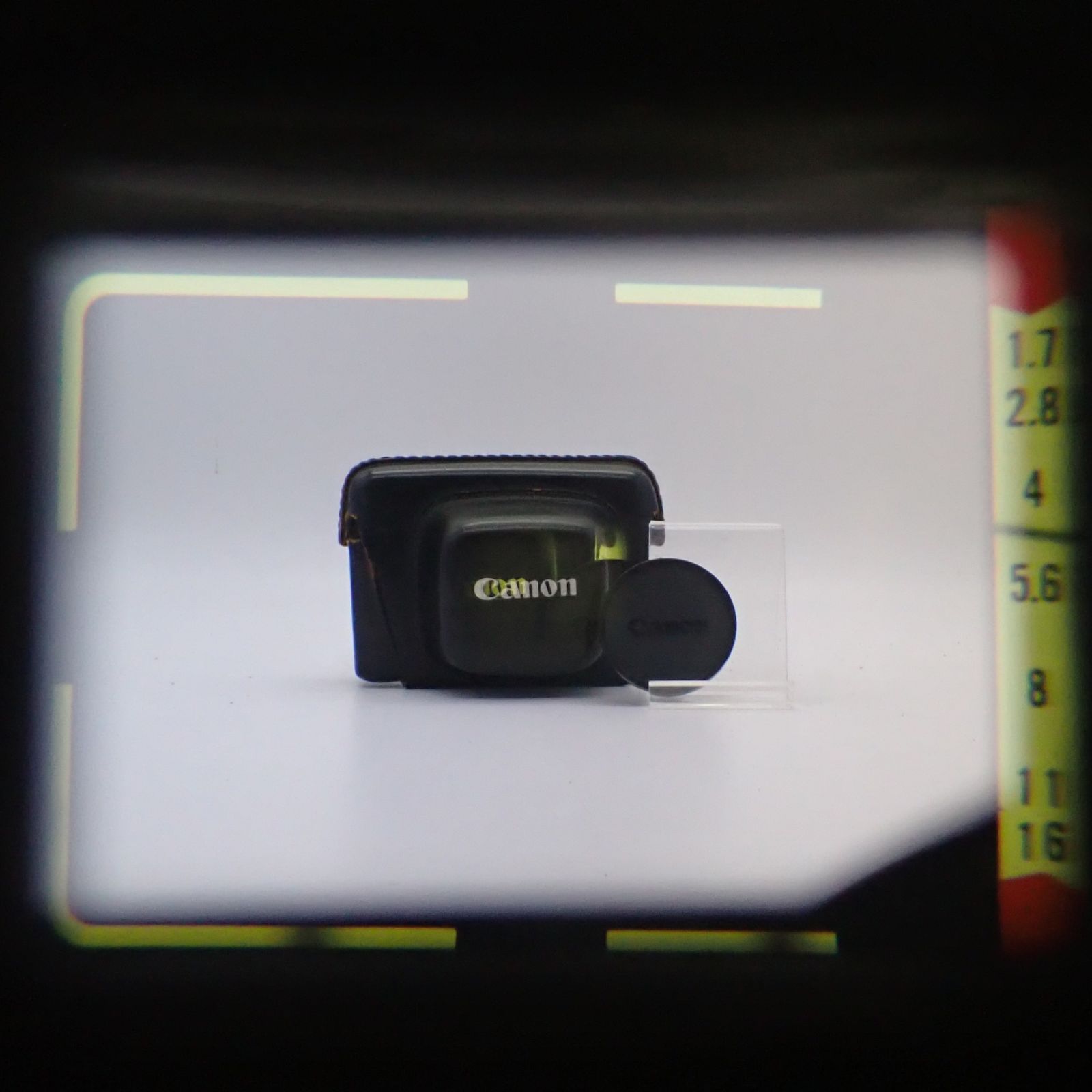 美品 Canon Canonet QL17 G-III G3 ブラックペイント 40mm f1.7 レンジ