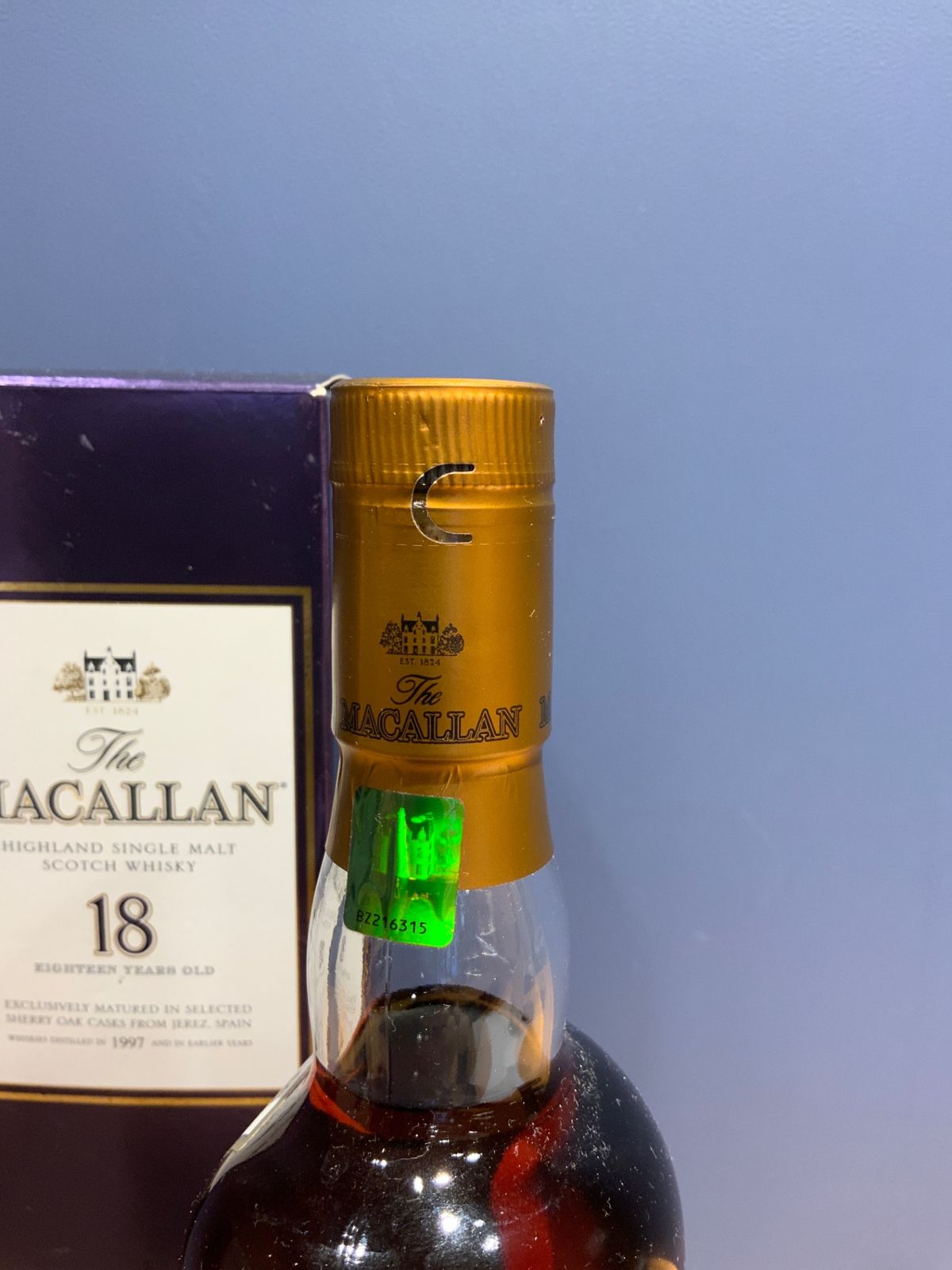 マッカラン18年 1997 シェリーオーク 正規品 700ml - メルカリ