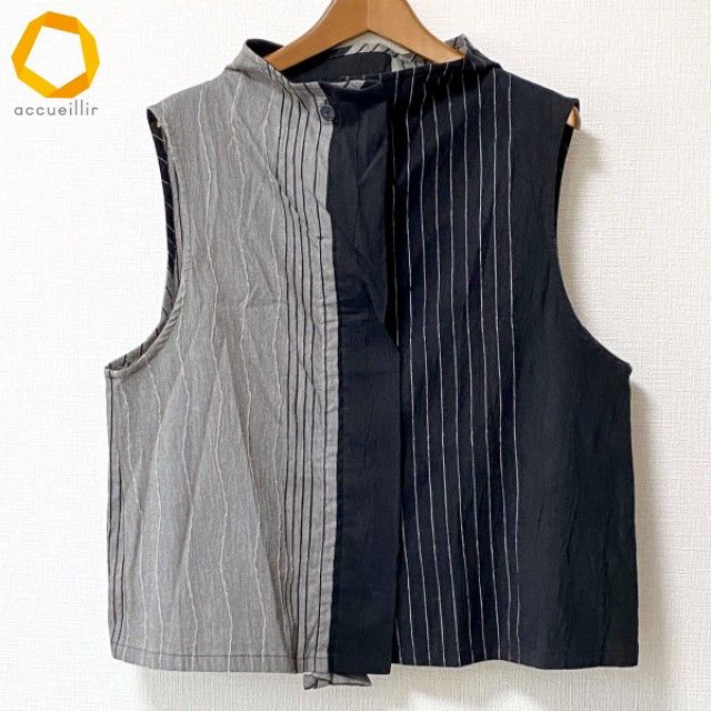 慈雨 センソユニコ ロングベスト ブラック 40 L 慈雨 センソユニコ