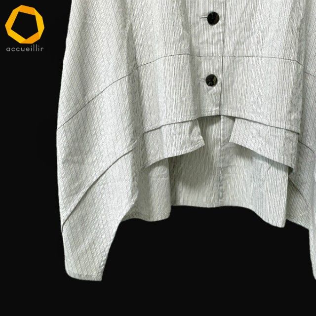 anc ジウ センソユニコ 慈雨 Sensounico シャツ・ブラウス 40 薄グレー