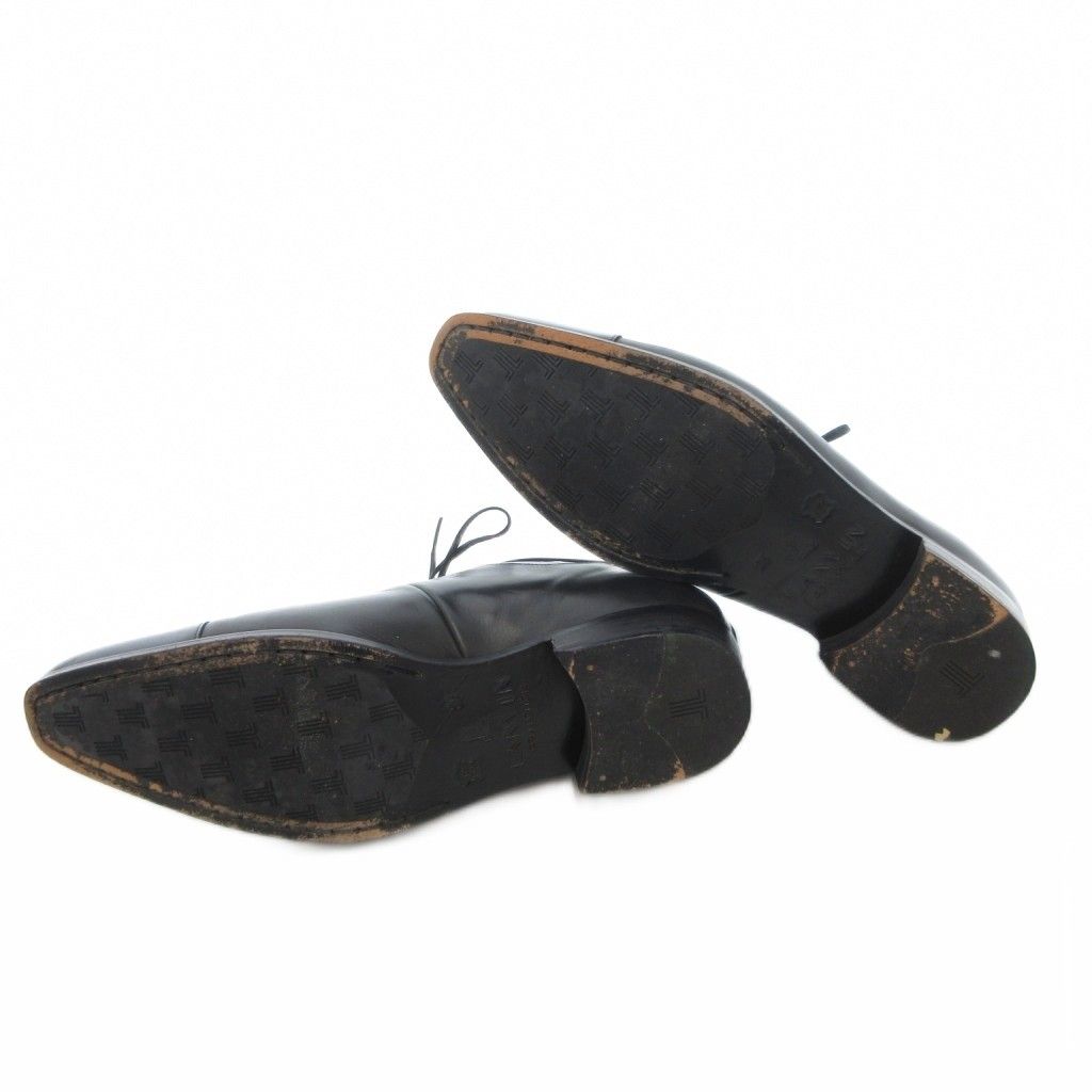 ランバン LANVIN ドレスシューズ ビジネス レザー エナメル切替