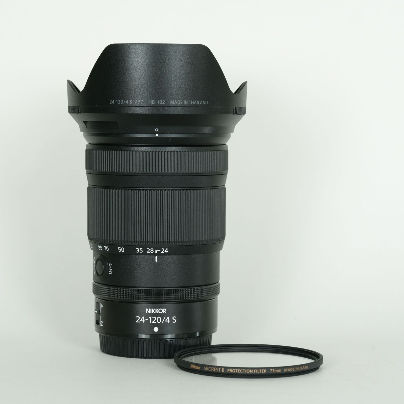 【美品】Nikon NIKKOR Z 24-120mm f/4 S　フィルター付 美品 | ARCRESTⅡフィルター付] Nikon NIKKOR Z 24-120mm f/4 S