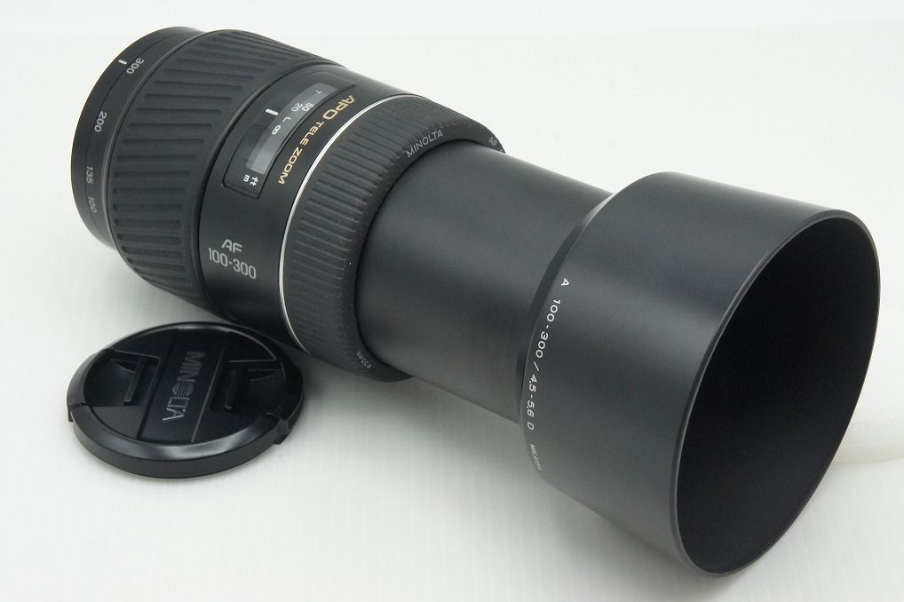 美品 MINOLTA ミノルタ AF APO TELE ZOOM 100-300mm F4.5-5.6D SONY