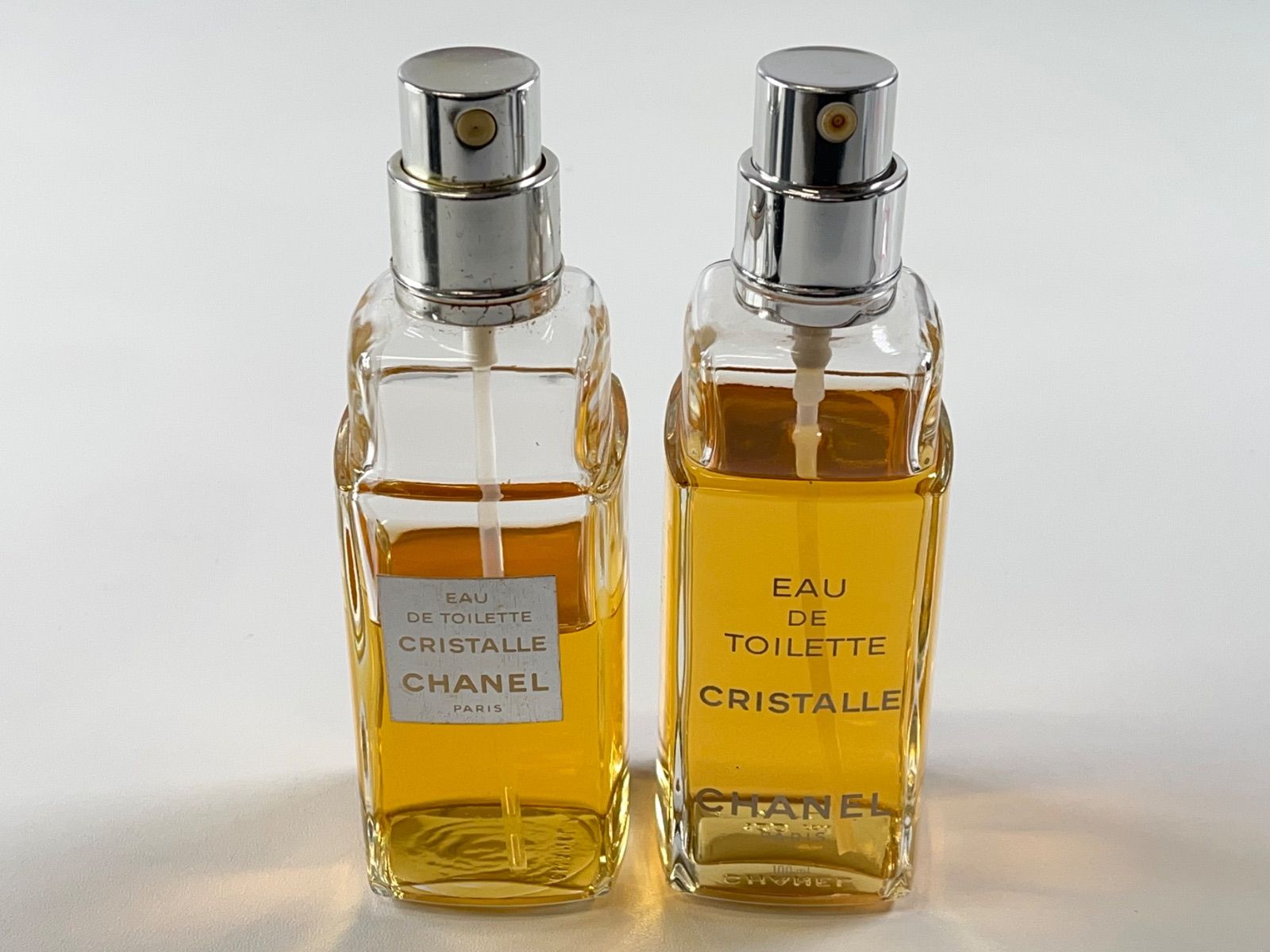 ☆2本 まとめ売り CHANEL CRISTALLE シャネル クリスタル オードトワレ