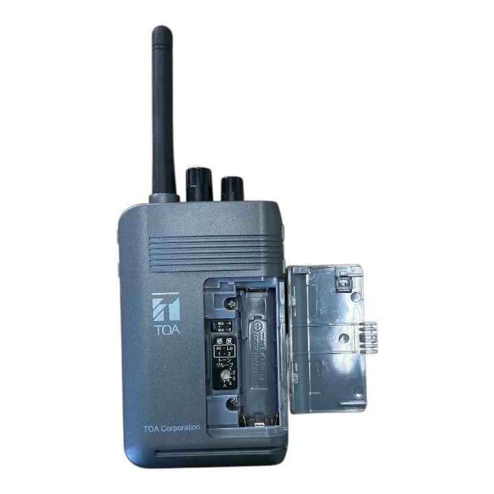 TOA 携帯型受信機 WT-1100 ワイヤレスガイドシステム用【251128-030