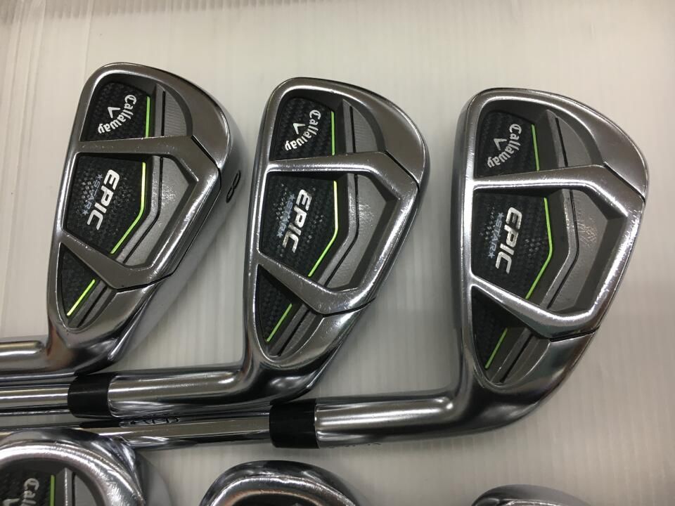 キャロウェイ EPIC STAR NSプロ Zelos 7 Sフレックス アイアンセット