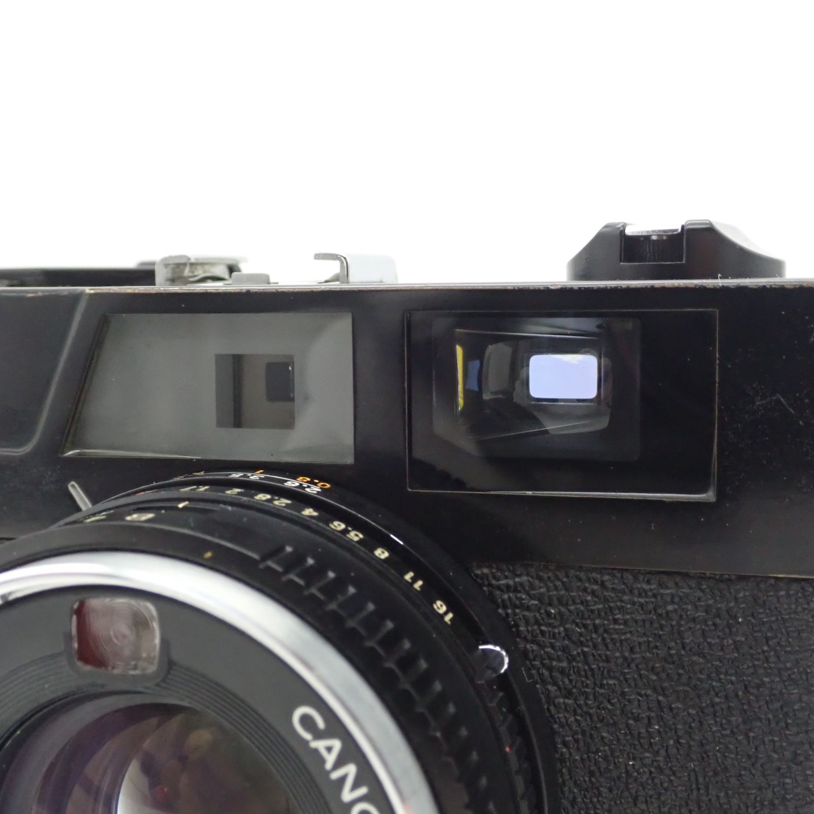 良品 Canon Canonet QL17 G-III G3 ブラックペイント 40mm f1.7 レンジ