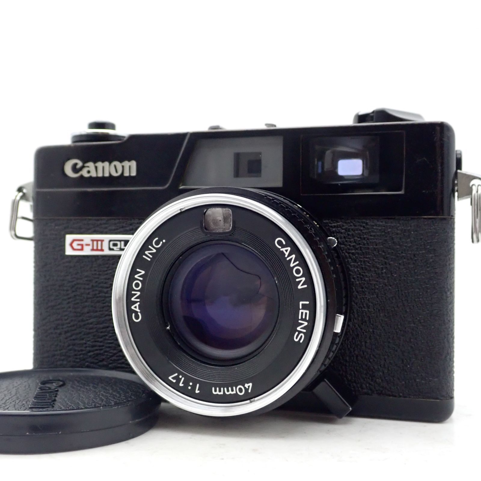 良品 Canon Canonet QL17 G-III G3 ブラックペイント 40mm f1.7 レンジ