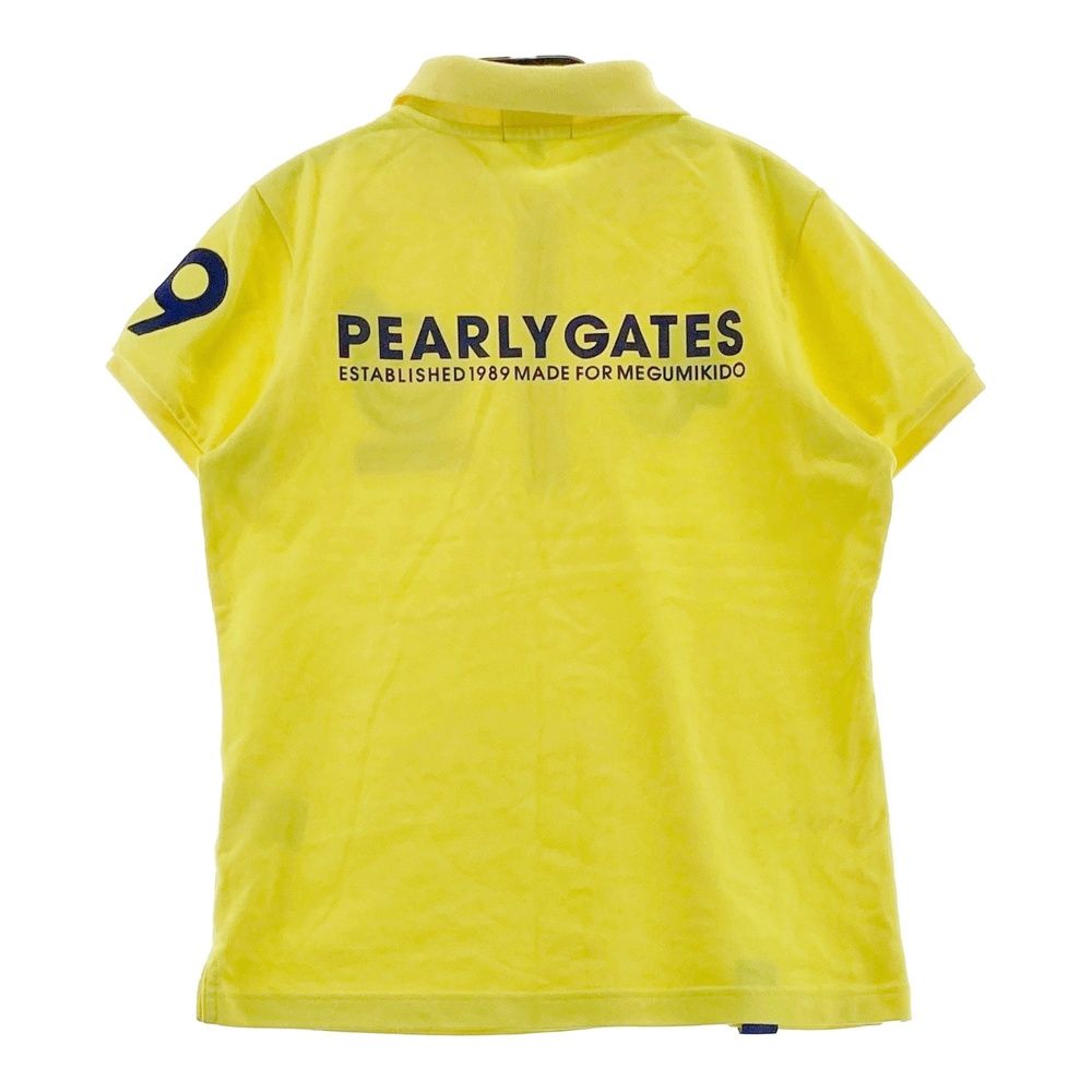 サイズ：0 PEARLY GATES パーリーゲイツ 半袖ポロシャツ ニコちゃん