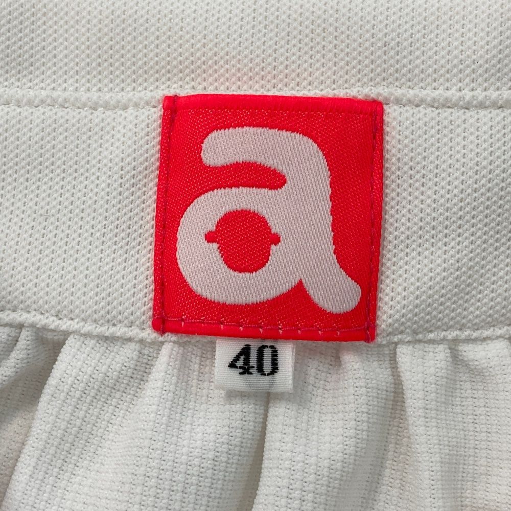 サイズ：40 ARCHIVIO アルチビオ 半袖ポロシャツ ホワイト系