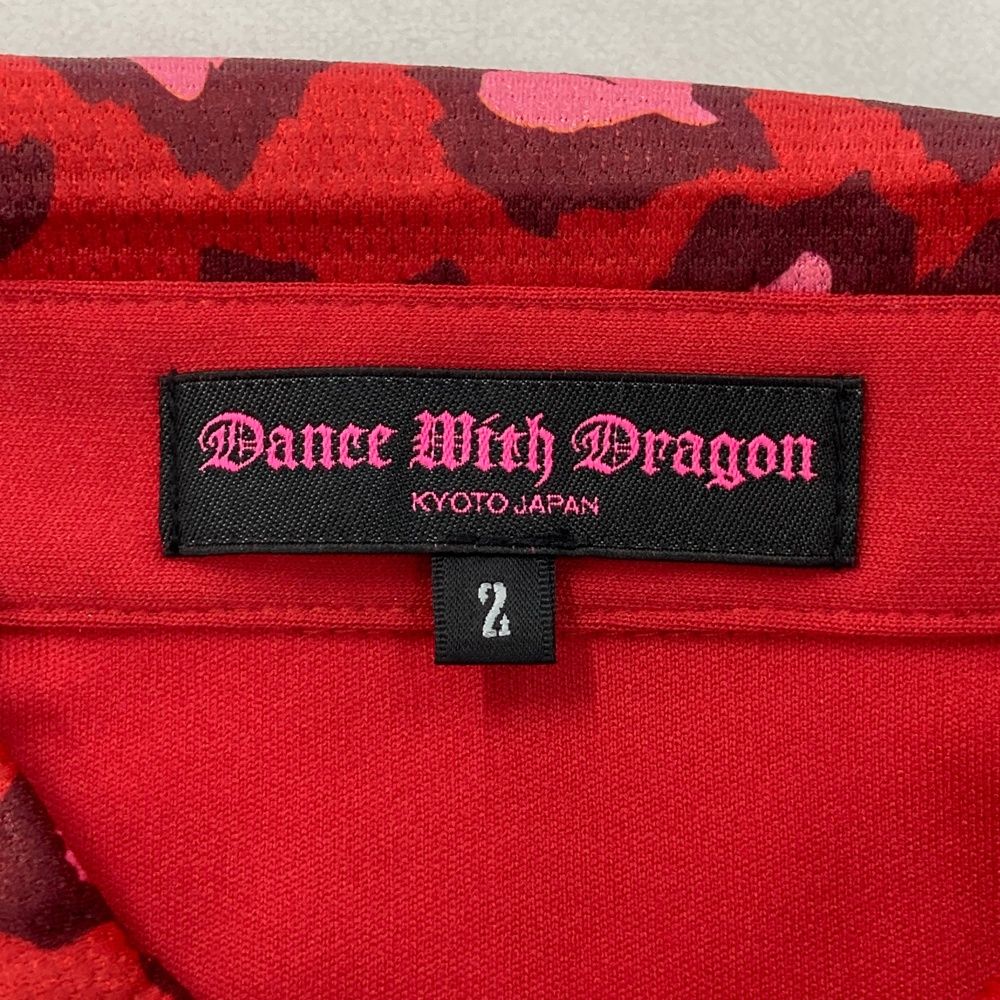 サイズ：2 DANCE WITH DRAGON ダンスウィズドラゴン 半袖ポロシャツ
