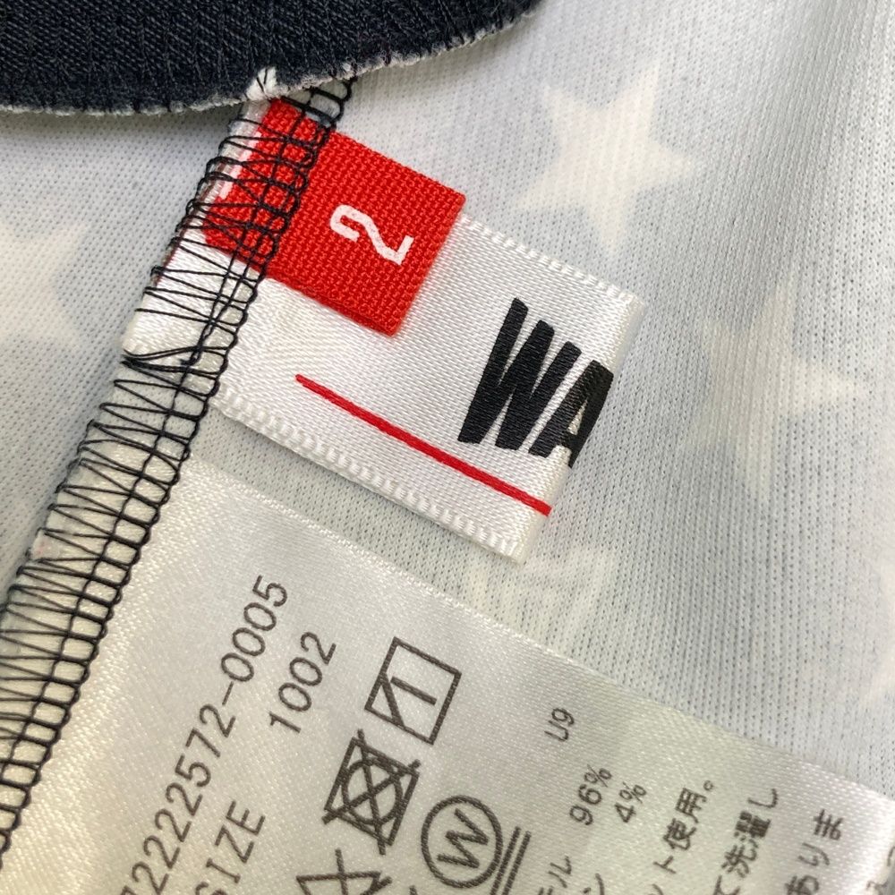 サイズ：2 WAAC ワック 半袖ワンピース 総柄 ブラック系 [240101613421