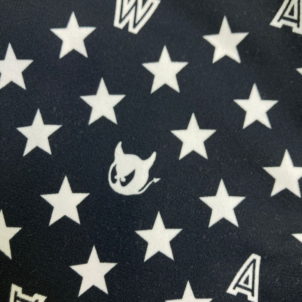 サイズ：2 WAAC ワック 半袖ワンピース 総柄 ブラック系 [240101613421