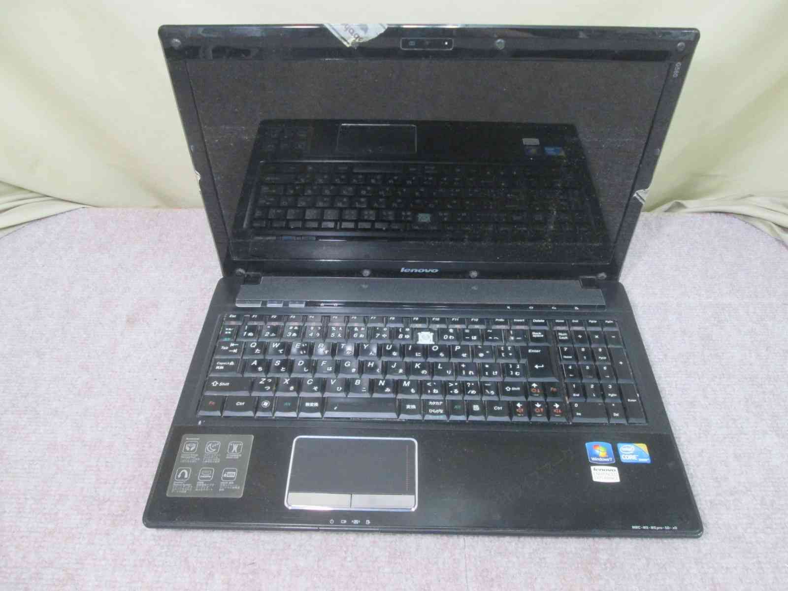Lenovo G560 0679AQJ 【Windows7世代のPC】 均一／HDMI ジャンクPC
