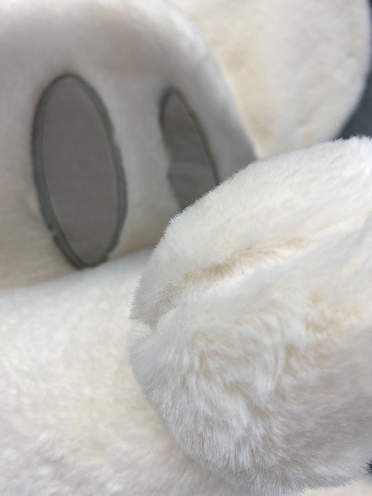 ミッキーマウス ぬいぐるみ ホワイト - メルカリ