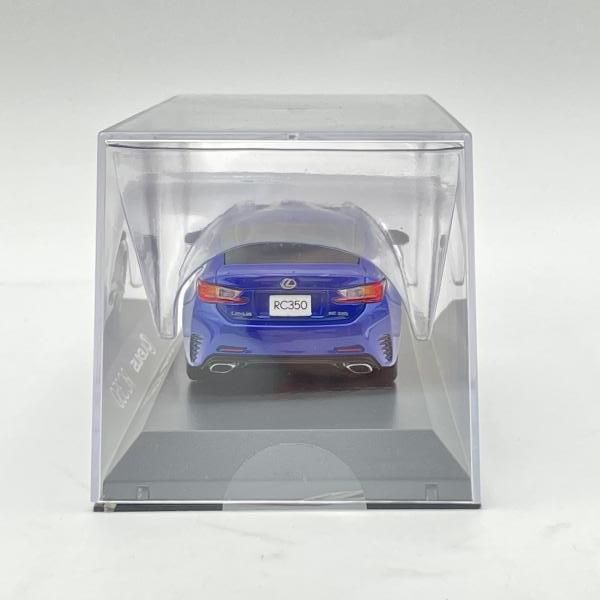 中古】京商 1/43 レクサス RC 350 F スポーツ (ヒートブルー
