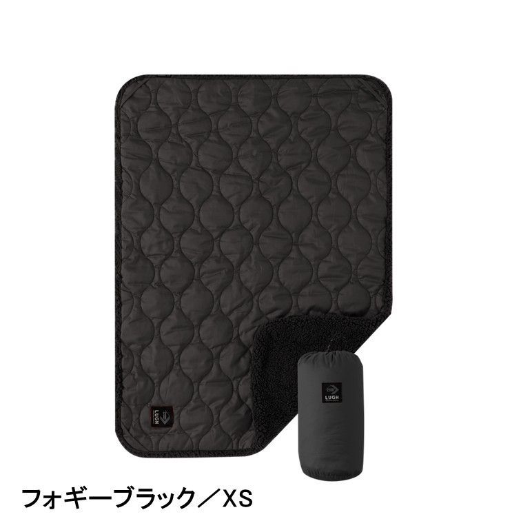 送料無料】LUGH ルー 魔法瓶ブランケット Classic XS フォギーブラック