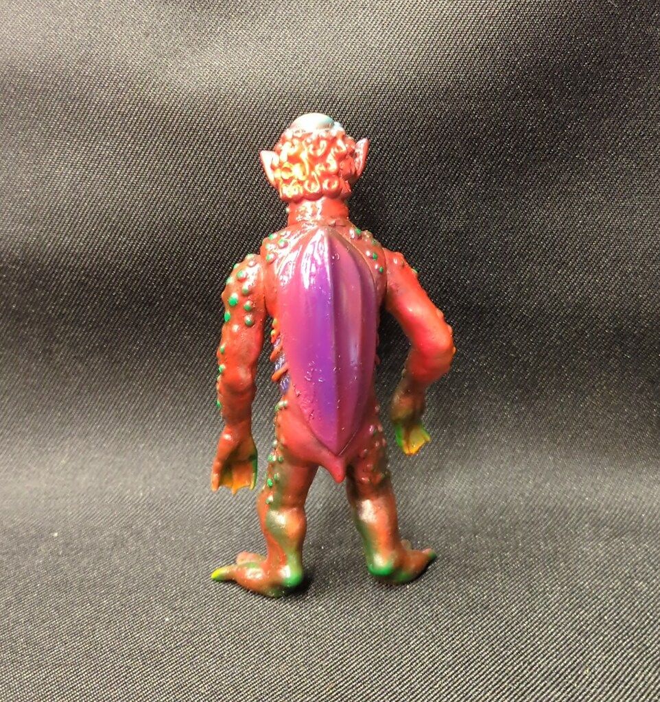 シカルナ・工房 幻獣ソフトシリーズ 渇覇(カッパ/オレンジ成型/緑塗装