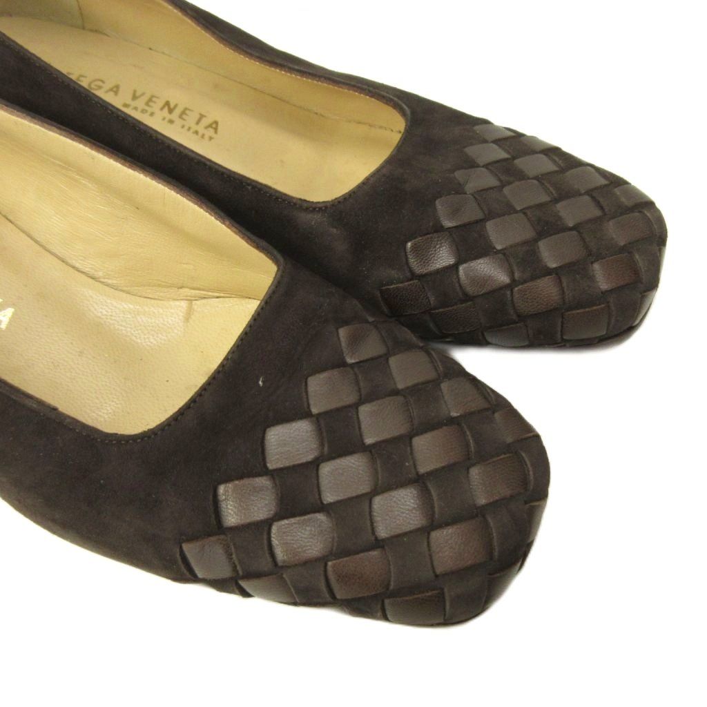 ボッテガヴェネタ BOTTEGA VENETA パンプス シューズ ローヒール