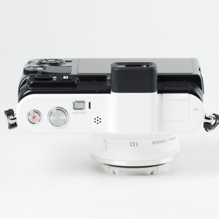 ニコン ミラーレス一眼カメラ Nikon 1 V1 薄型レンズキット ホワイト