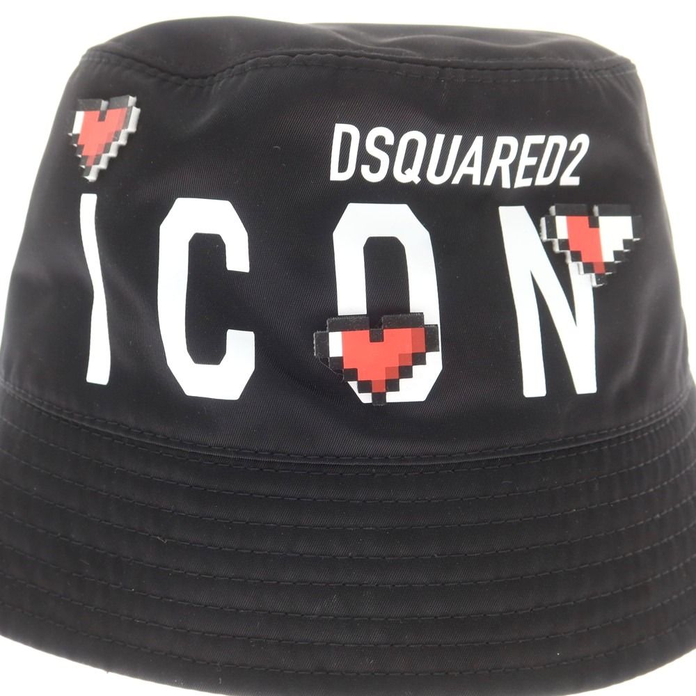新品】ディースクエアード DSQUARED2 ナイロン バケットハット
