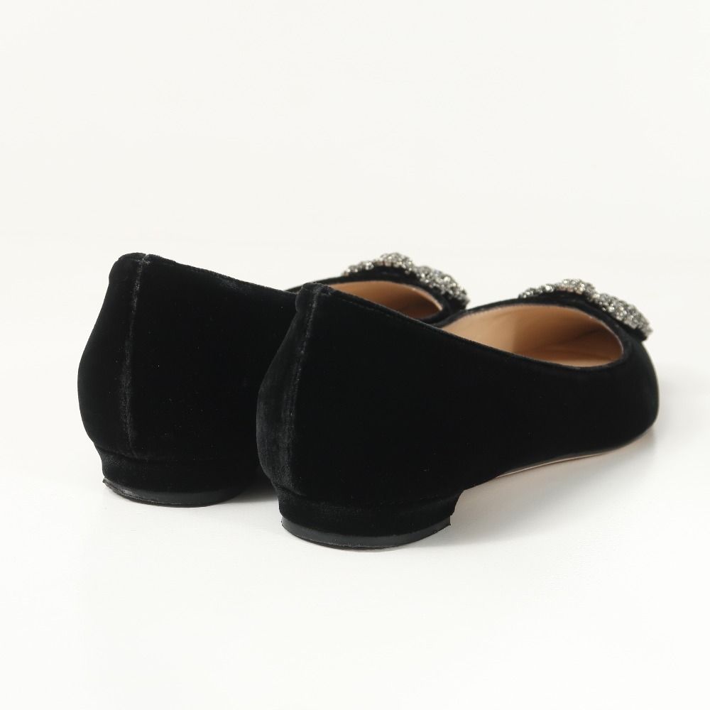 MANOLO BLAHNIK マノロブラニク パンプス サイズ38 ハンギシ ビジュー