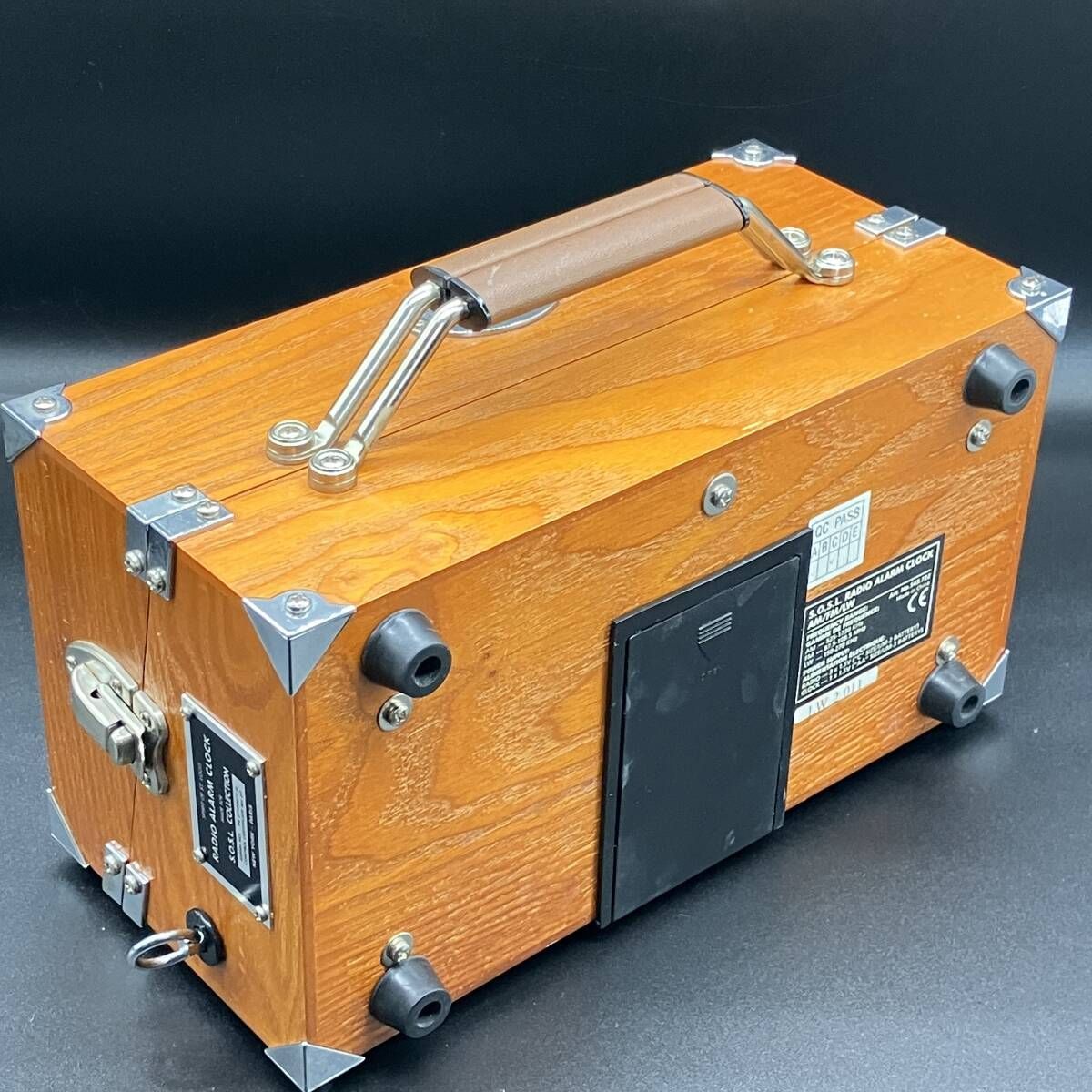 スピリット オブ セントルイス ※訳あり AM/FMラジオ アラーム時計