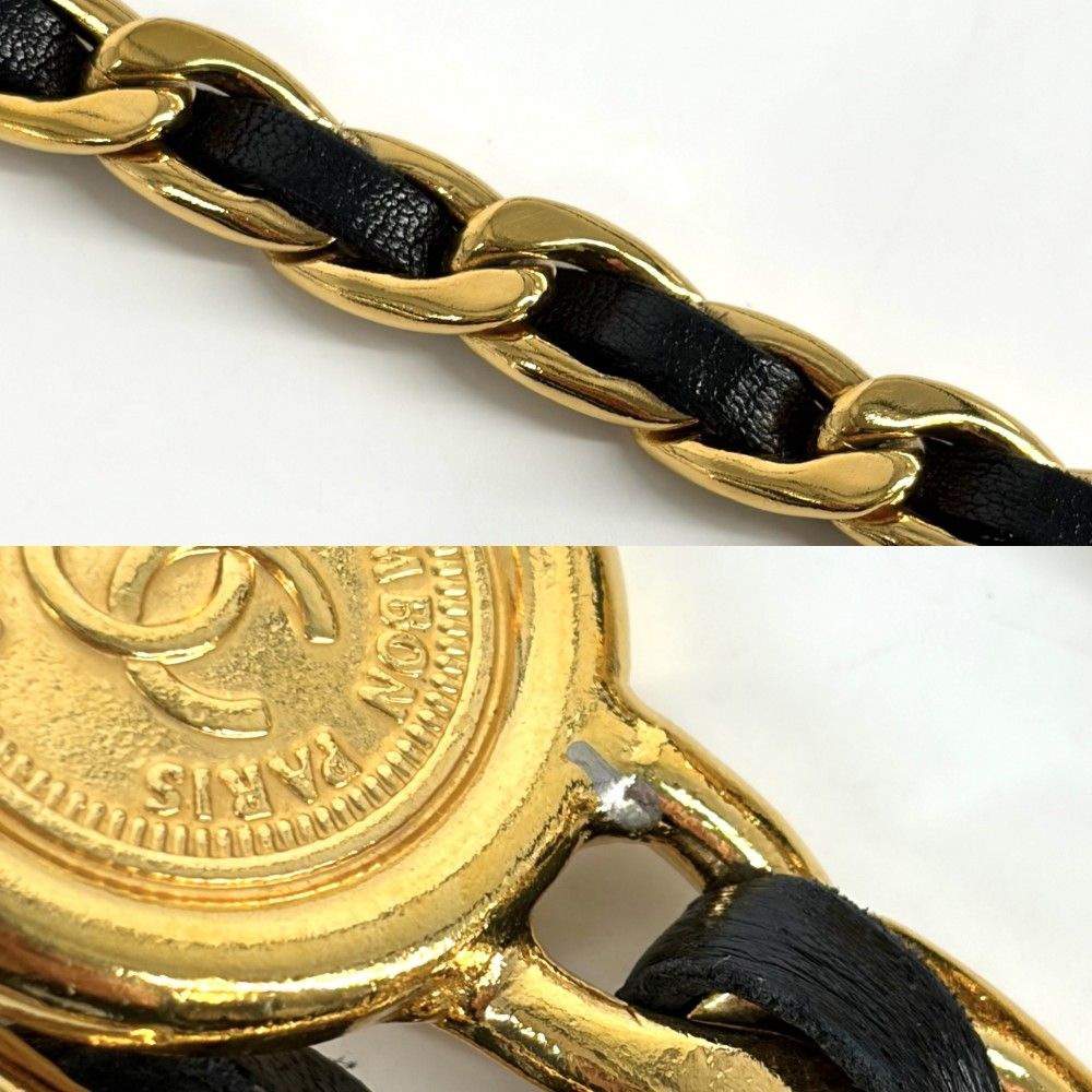 シャネル ベルト レディース メダル チェーンベルト ファッション