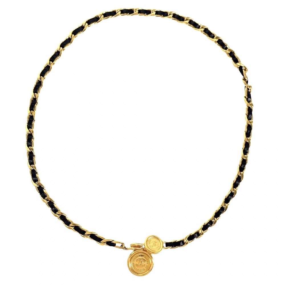 シャネル ベルト レディース メダル チェーンベルト ファッション