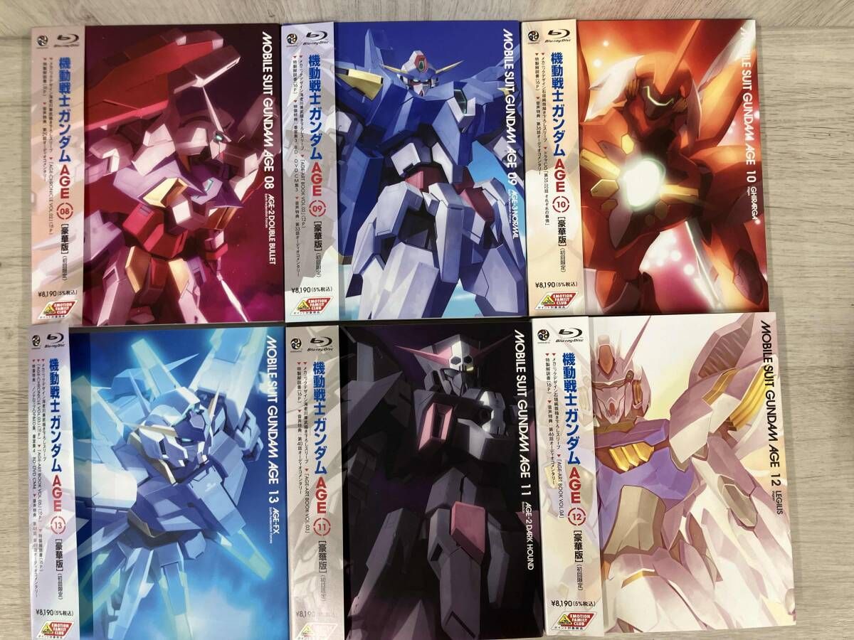 全13巻セット]機動戦士ガンダムAGE 第1~13巻 豪華版(Blu-ray Disc