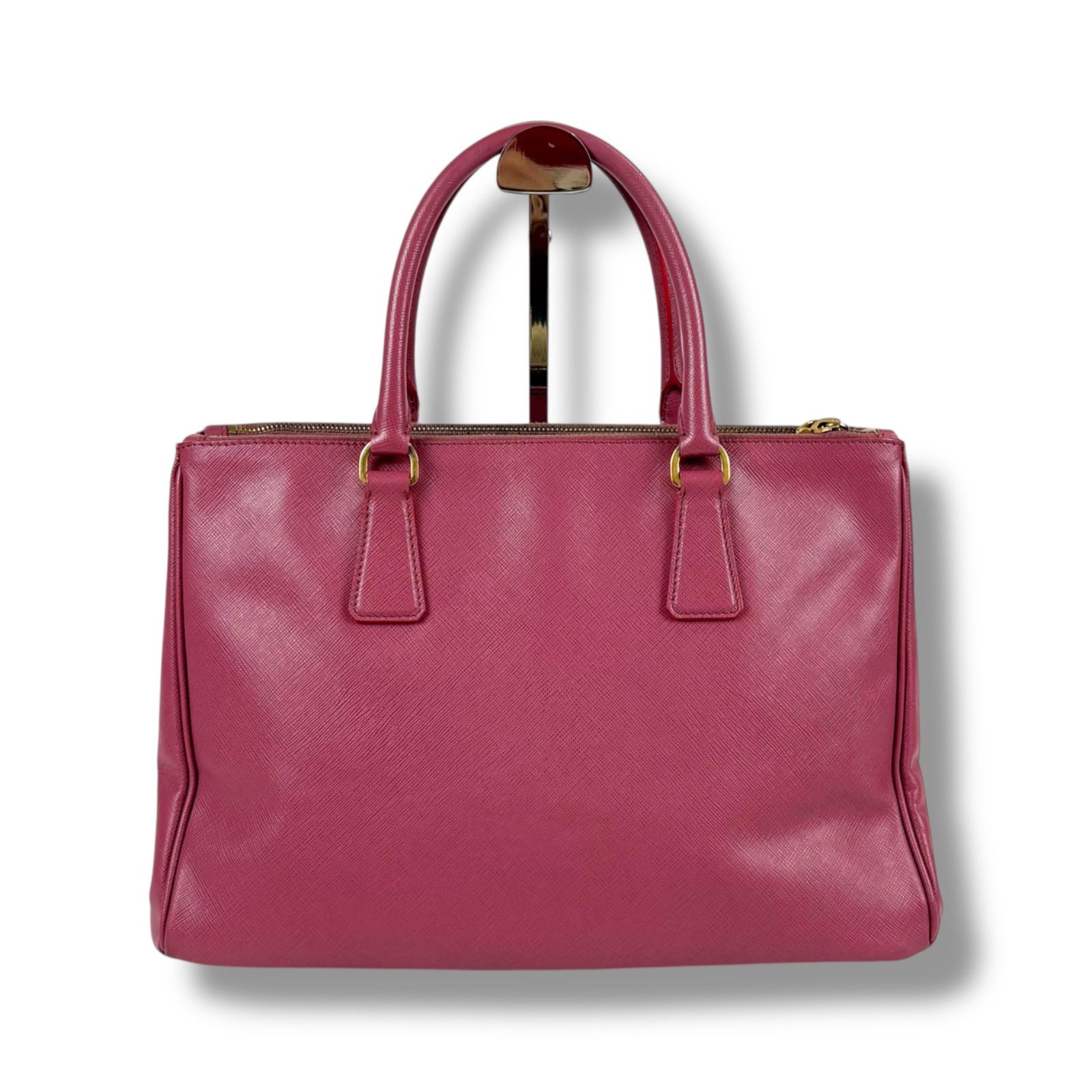 プラダ ガレリア トートバッグ ショルダー 2way サフィアーノ ピンク プラダ PRADA ガレリア 2WAY トートバッグ ショルダーバッグ