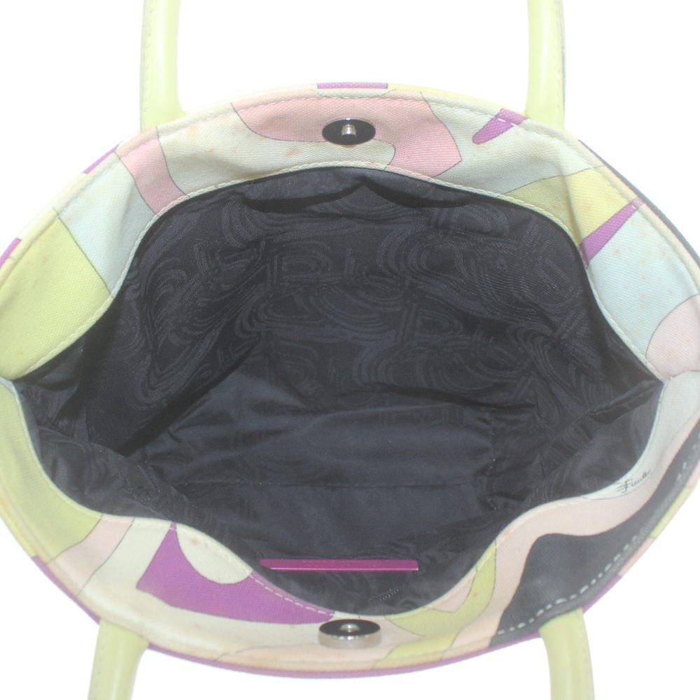 エミリオプッチ EMILIO PUCCI トートバッグ ハンド キャンバス 総柄