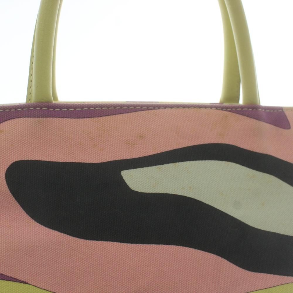 エミリオプッチ EMILIO PUCCI トートバッグ ハンド キャンバス 総柄