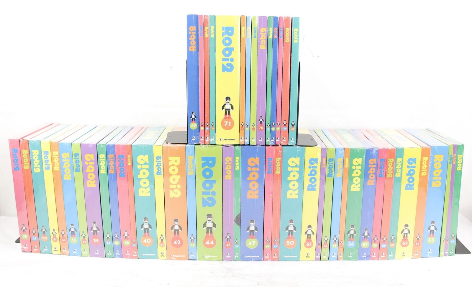 未開封 デアゴスティーニ ロビ2 28-80巻 ロビ耳ヘッドホン 付き ホビー