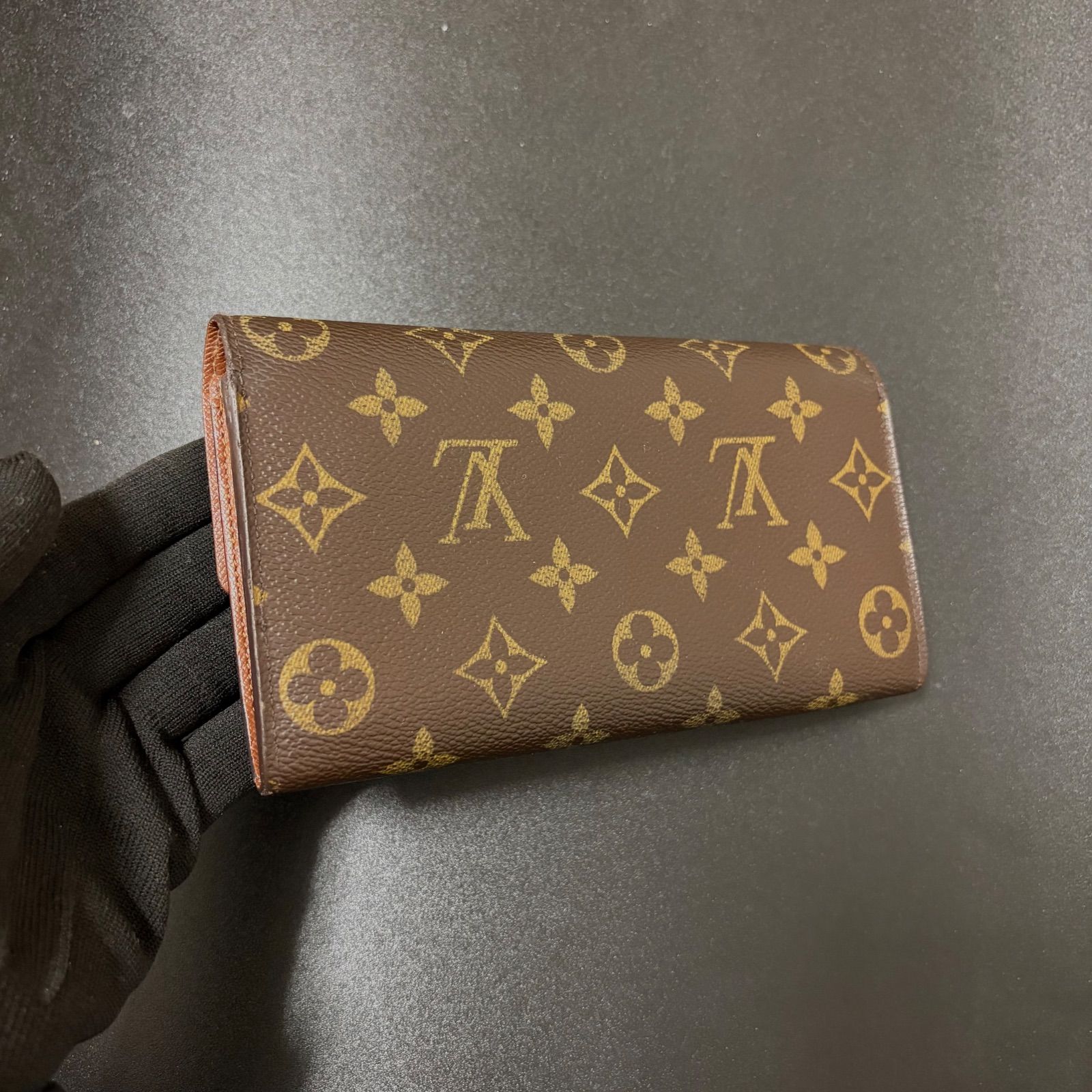 w93 ポルトフォイユ サラ 旧型 Louis Vuitton ルイ ヴィトン 2つ 折り