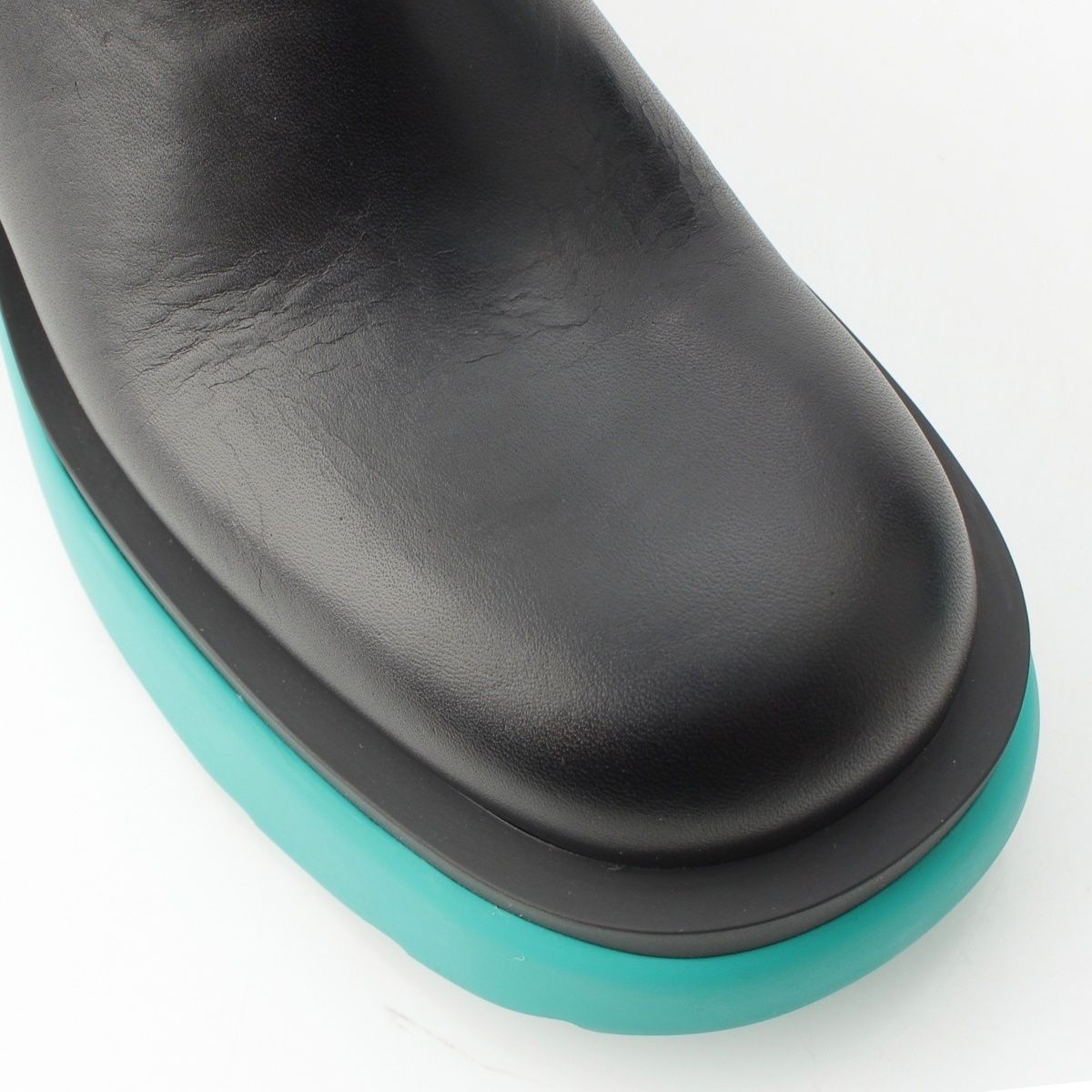 ボッテガヴェネタ フラッシュ レザー プラットフォーム 厚底 サンダル