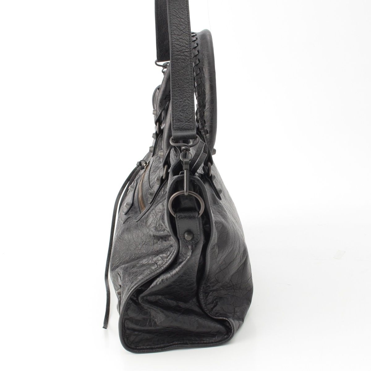 バレンシアガ ル シティ レザー ヴィンテージ加工 ハンドバッグ 2WAY