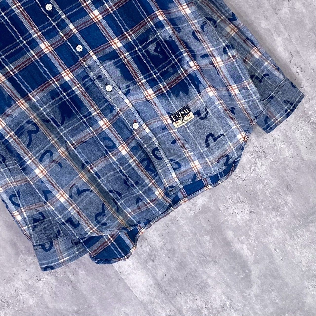 トップス 『Evisu』エヴィス（M） チェックシャツ