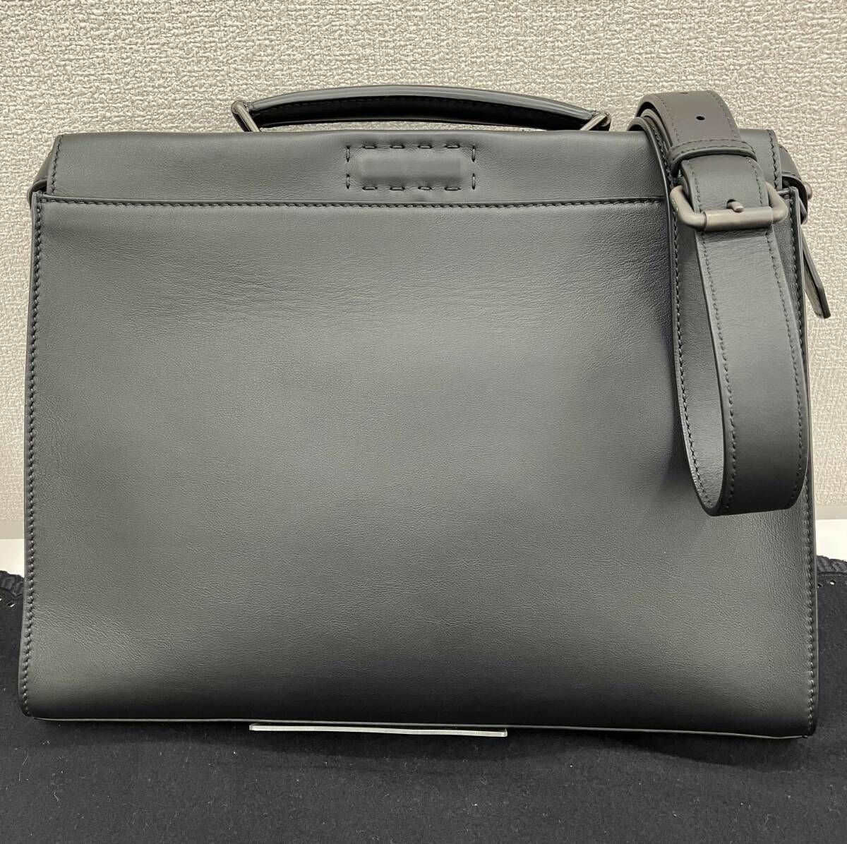 FENDI フェンディ ピーカブーフィット ビジネスバッグ モンスター