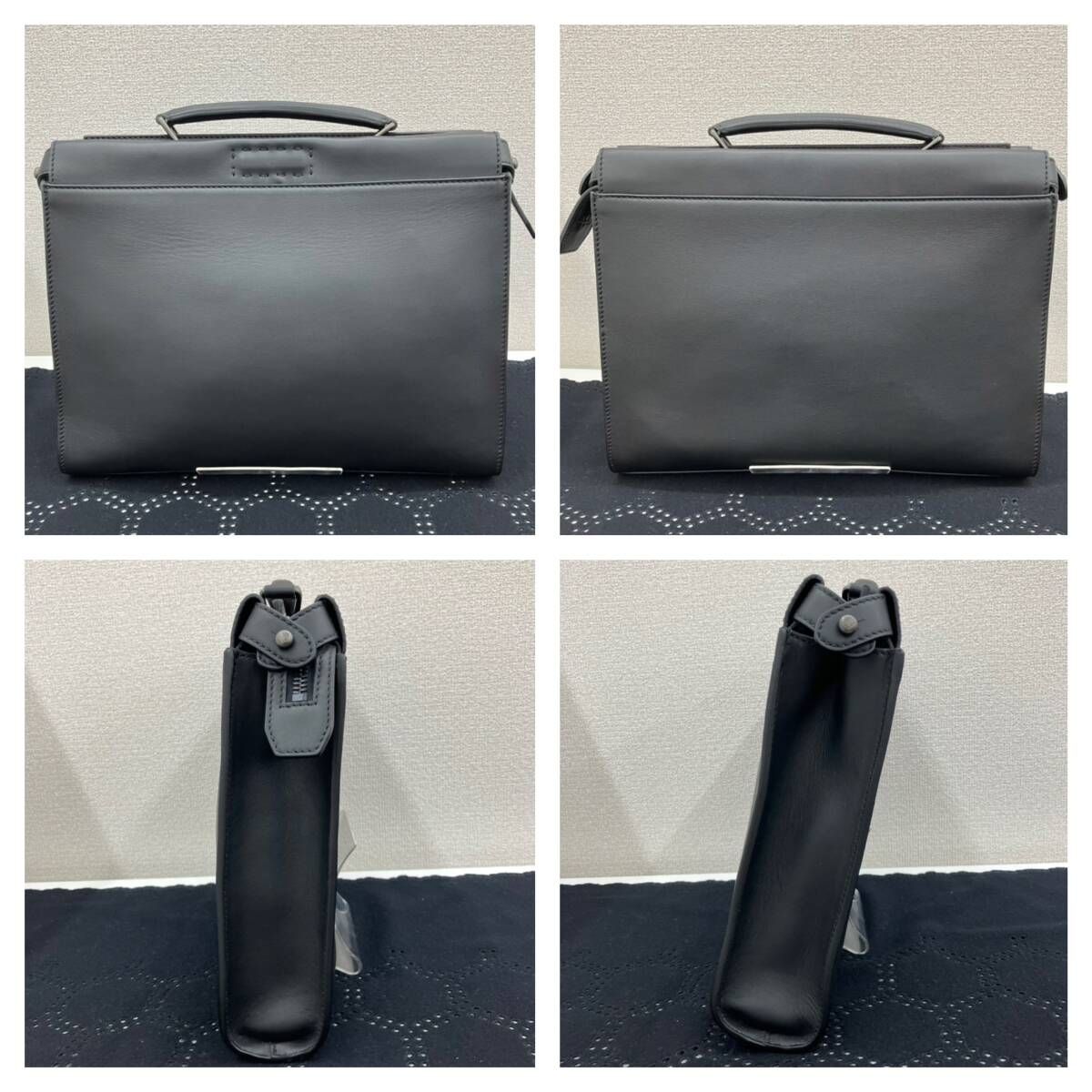 FENDI フェンディ ピーカブーフィット ビジネスバッグ モンスター