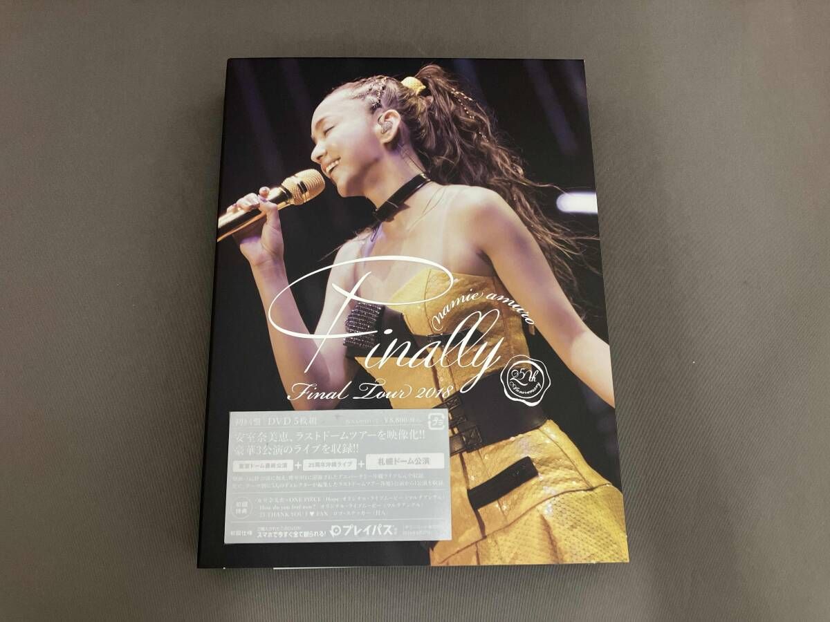 DVD namie amuro Final Tour 2018 ~Finally~(東京ﾄﾞｰﾑ最終公演+25周年