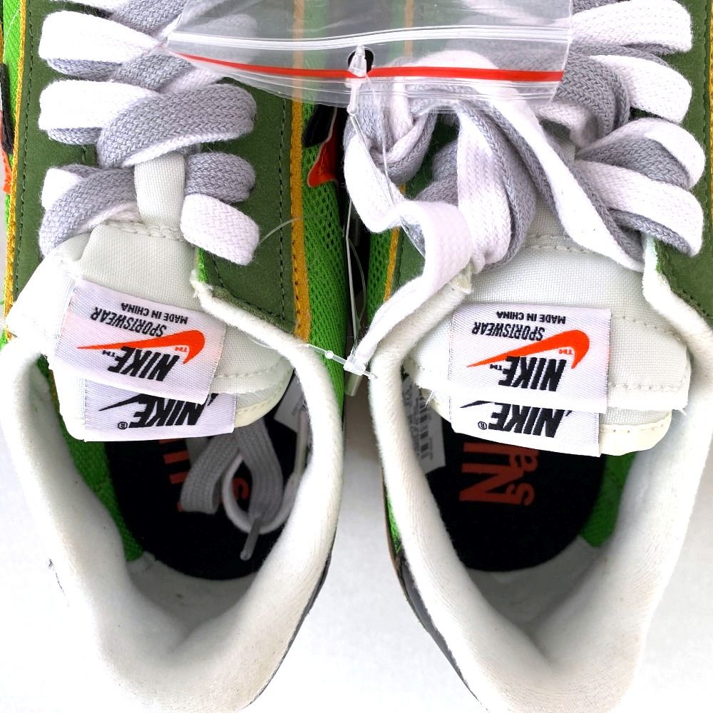03w23915【タグ/箱付き美品】sacai × Nike LDV Waffle Green サカイ