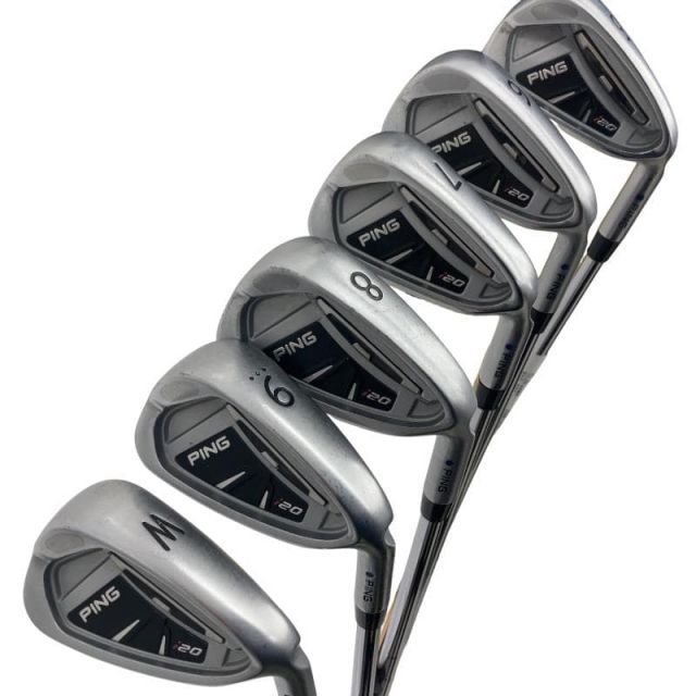 中古】 ピン i20 6S アイアンセット IR リシャフト (フレックスその他