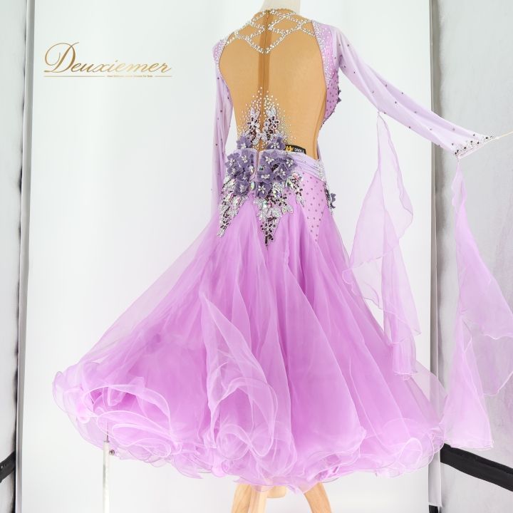 社交ダンス 衣装 スタンダードドレス ワンピース ドレス スタンダード