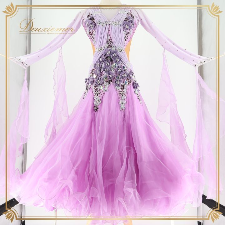 社交ダンス 衣装 スタンダードドレス ワンピース ドレス スタンダード