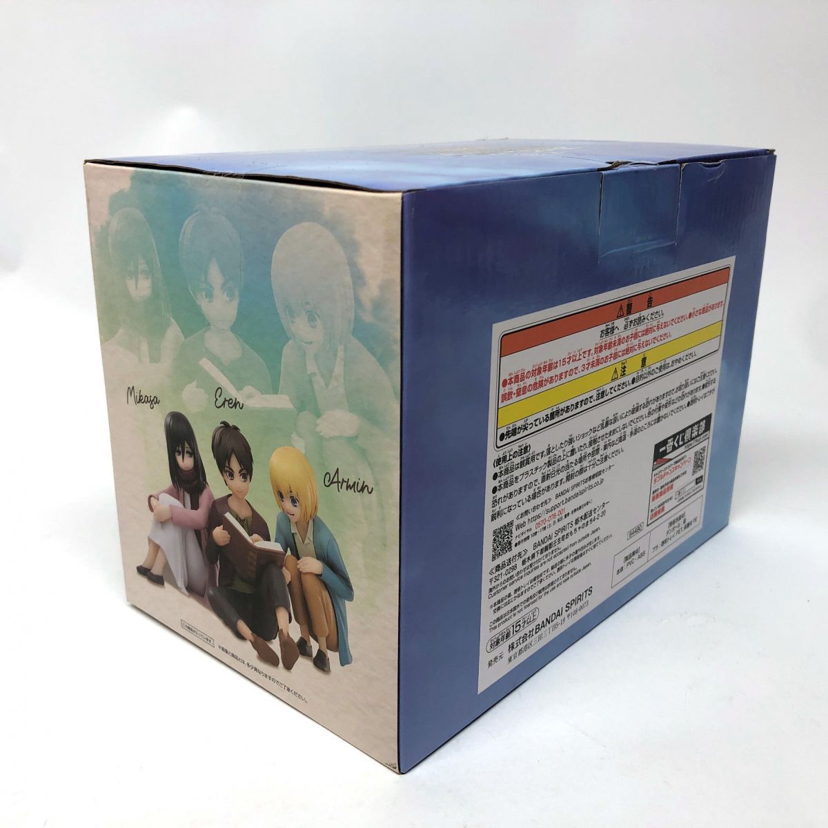 未開封】 一番くじ 進撃の巨人 ～地鳴らし～ A賞 エレン＆ミカサ